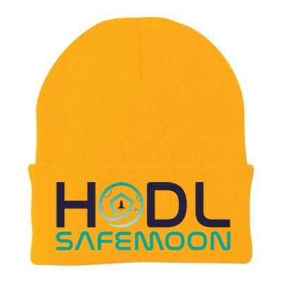 Safemoon HODL Cryptocurrency Logo Knit Cap Winter Beanie