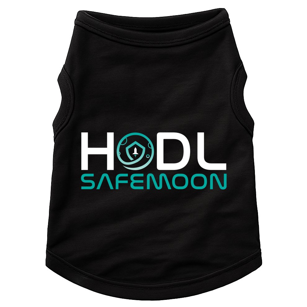 Safemoon HODL Cryptocurrency Logo Doggie Tank