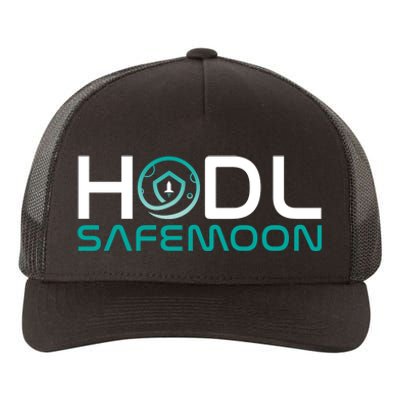 Safemoon HODL Cryptocurrency Logo Yupoong Adult 5-Panel Trucker Hat