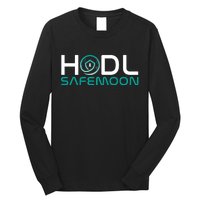 Safemoon HODL Cryptocurrency Logo Long Sleeve Shirt