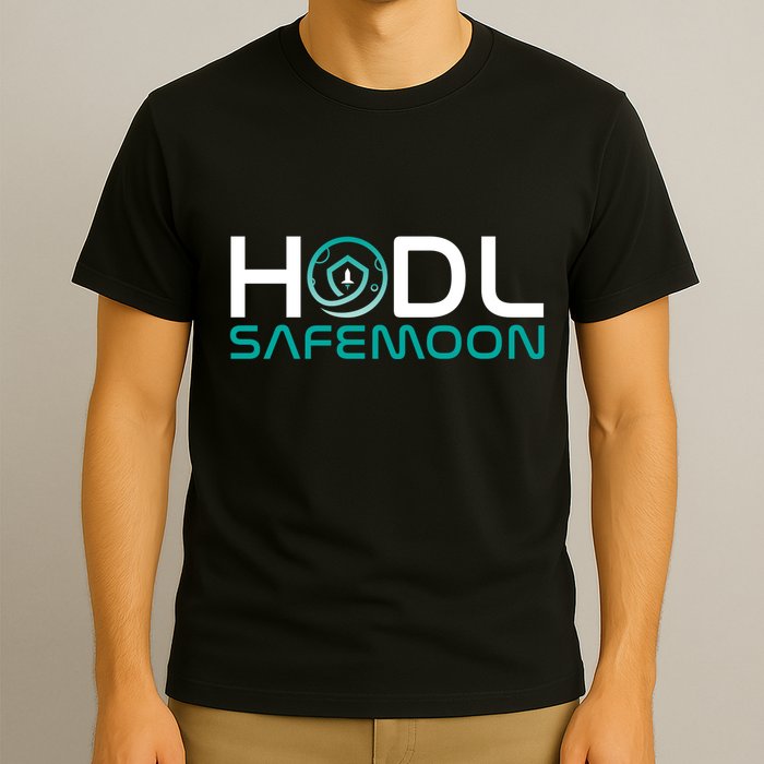 Safemoon HODL Cryptocurrency Logo T-Shirt