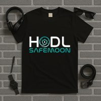 Safemoon HODL Cryptocurrency Logo T-Shirt
