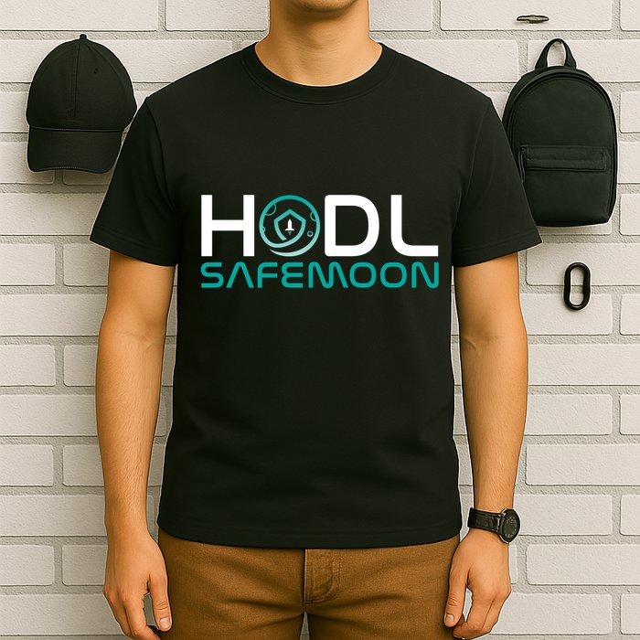 Safemoon HODL Cryptocurrency Logo T-Shirt