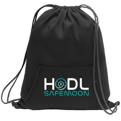 Safemoon HODL Cryptocurrency Logo Sweatshirt Cinch Pack Bag