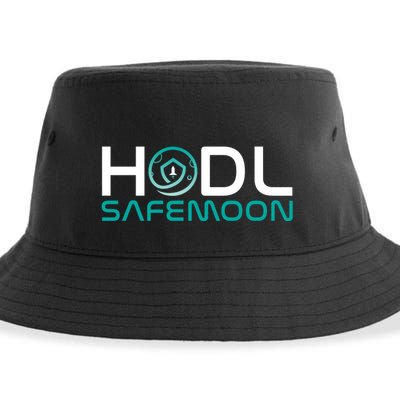 Safemoon HODL Cryptocurrency Logo Sustainable Bucket Hat