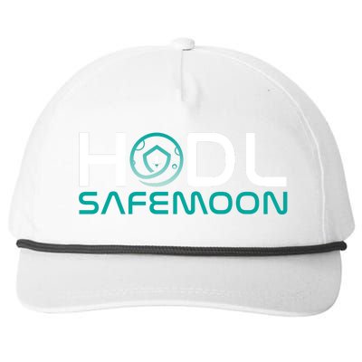 Safemoon HODL Cryptocurrency Logo Snapback Five-Panel Rope Hat