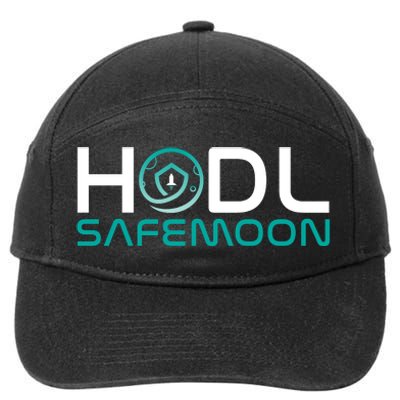 Safemoon HODL Cryptocurrency Logo 7-Panel Snapback Hat