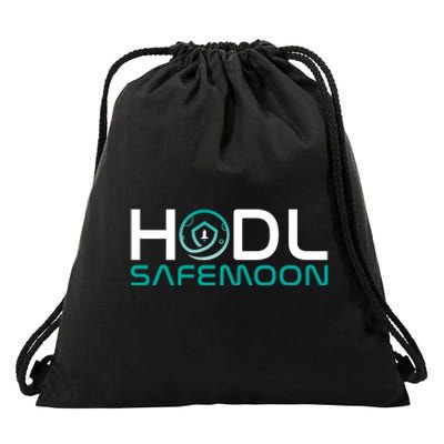 Safemoon HODL Cryptocurrency Logo Drawstring Bag