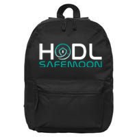 Safemoon HODL Cryptocurrency Logo 16 in Basic Backpack