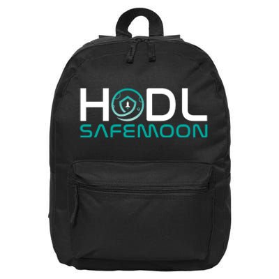 Safemoon HODL Cryptocurrency Logo 16 in Basic Backpack