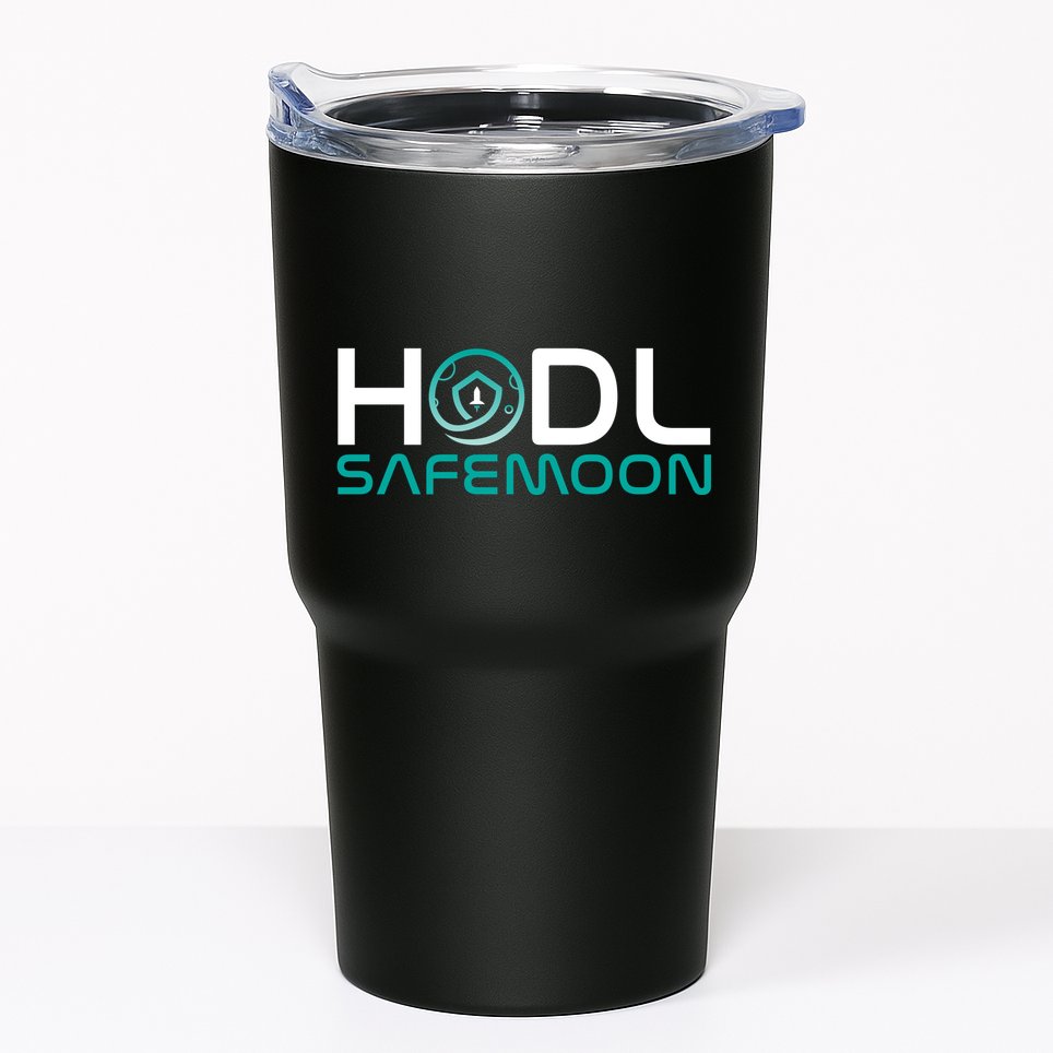 Safemoon HODL Cryptocurrency Logo Tumbler