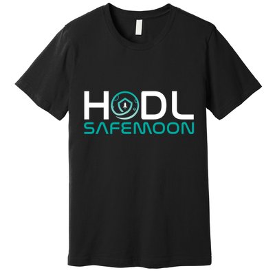Safemoon HODL Cryptocurrency Logo Premium T-Shirt