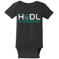 Safemoon HODL Cryptocurrency Logo Baby Bodysuit