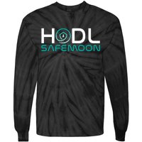 Safemoon HODL Cryptocurrency Logo Tie-Dye Long Sleeve Shirt