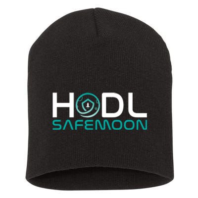 Safemoon HODL Cryptocurrency Logo Short Acrylic Beanie