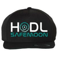 Safemoon HODL Cryptocurrency Logo Wool Snapback Cap