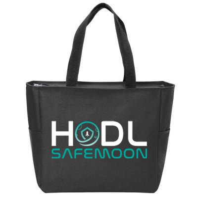 Safemoon HODL Cryptocurrency Logo Zip Tote Bag