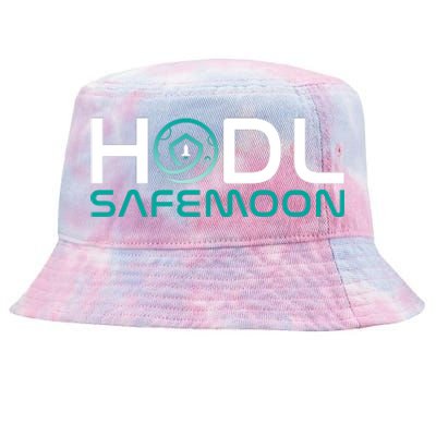 Safemoon HODL Cryptocurrency Logo Tie-Dyed Bucket Hat