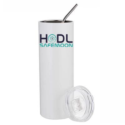 Safemoon HODL Cryptocurrency Logo Stainless Steel Tumbler