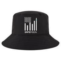 Safemoon To The Moon Crypto Blockchain Flag Cool Comfort Performance Bucket Hat