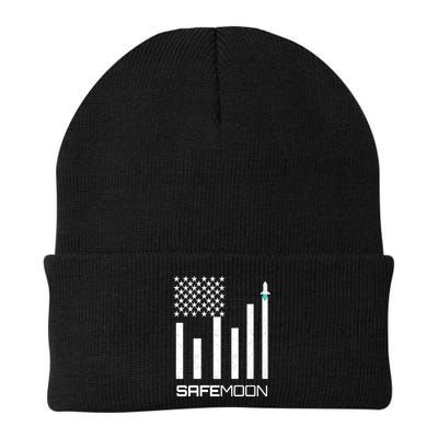 Safemoon To The Moon Crypto Blockchain Flag Beanie