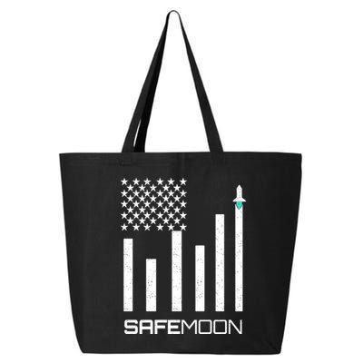 Safemoon To The Moon Crypto Blockchain Flag 25L Jumbo Tote