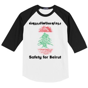 Safety For Beirut Support Lebanon Baseball Sleeve Shirt