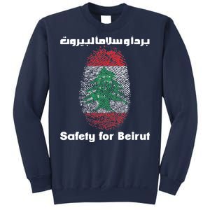 Safety For Beirut Support Lebanon Sweatshirt