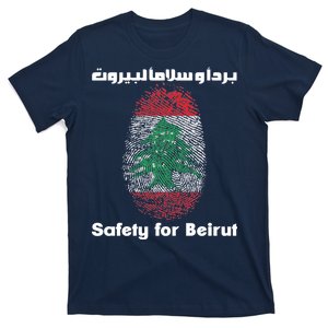 Safety For Beirut Support Lebanon T-Shirt