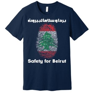 Safety For Beirut Support Lebanon Premium T-Shirt