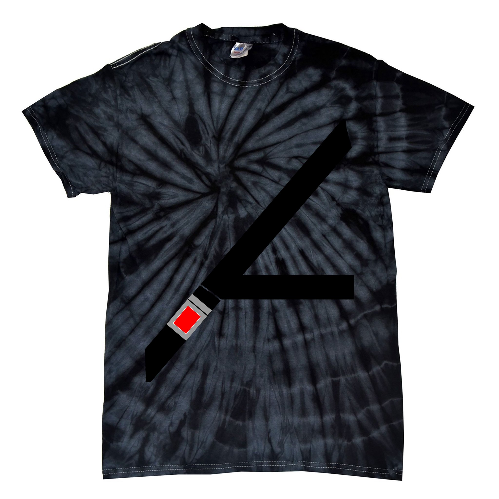Safety Seat Belt Tie-Dye T-Shirt