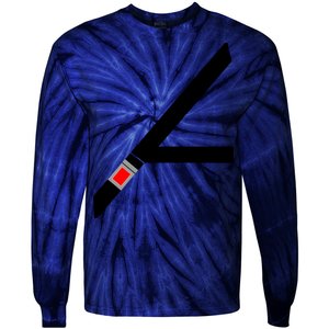 Safety Seat Belt Tie-Dye Long Sleeve Shirt