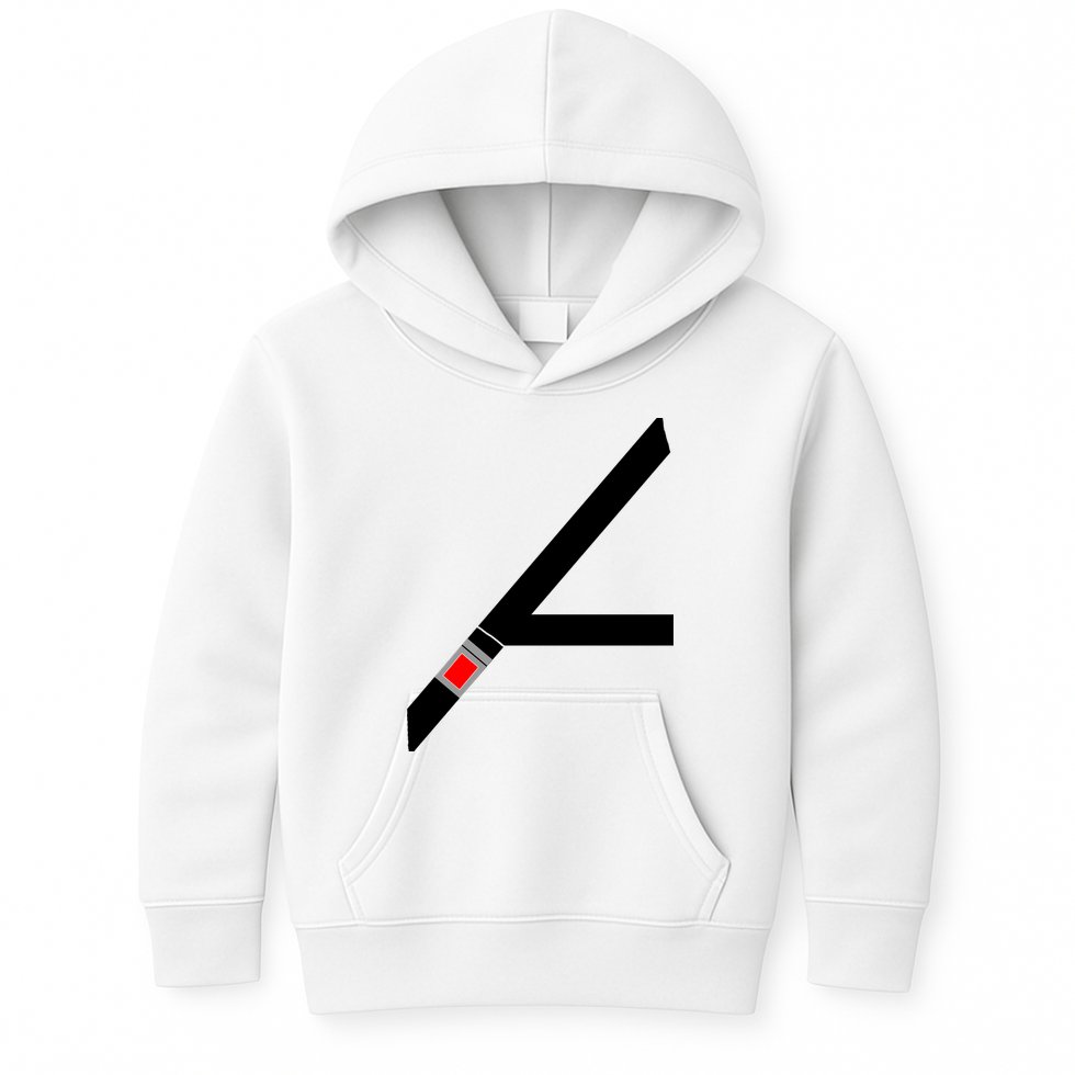 Safety Seat Belt Kids Hoodie