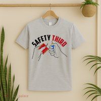 Safety Third Firecrackers Fourth of July T-Shirt
