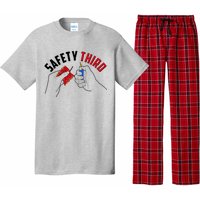 Safety Third Firecrackers Fourth of July Pajama Set