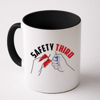 Safety Third Firecrackers Fourth of July Mug