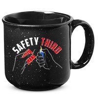Safety Third Firecrackers Fourth of July 15oz Campfire Ceramic Mug