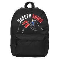 Safety Third Firecrackers Fourth of July 16 in Basic Backpack