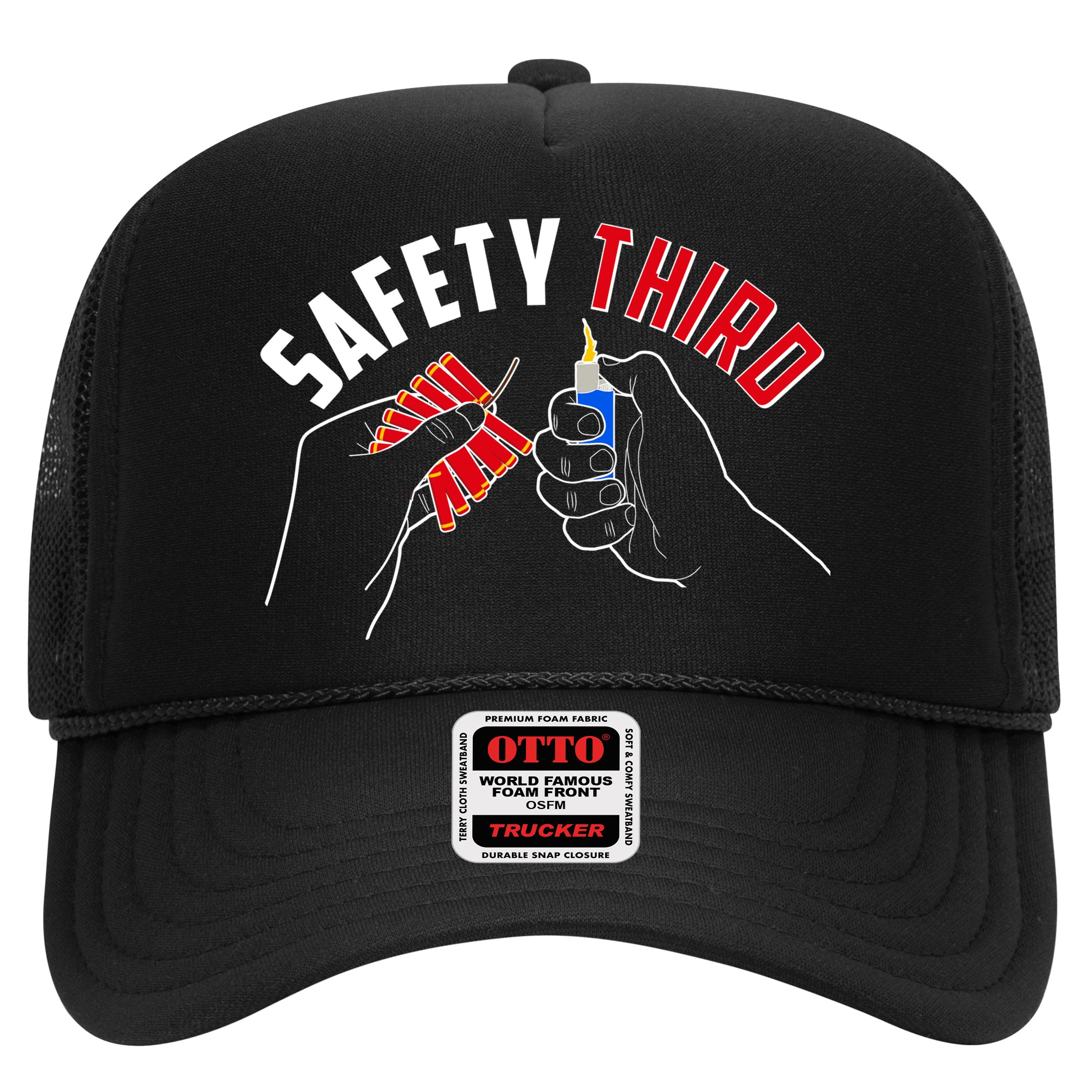 Safety Third Firecrackers Fourth of July Hat