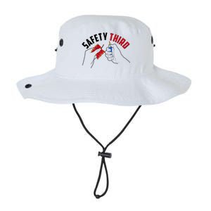 Safety Third Firecrackers Fourth of July Legacy Cool Fit Booney Bucket Hat