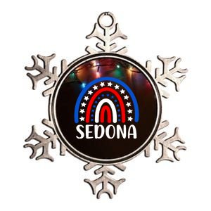 Sedona Arizona Gift I Love Sedona Arizona Usa Meaningful Gift Metallic Star Ornament