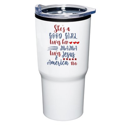 Shes A Good Girl Loves Her Mama Loves Jesus & America Too Tumbler