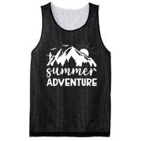 Summer Adventure Graphic Mesh Reversible Basketball Jersey Tank