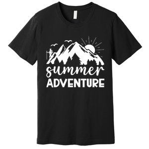 Summer Adventure Graphic Premium T-Shirt