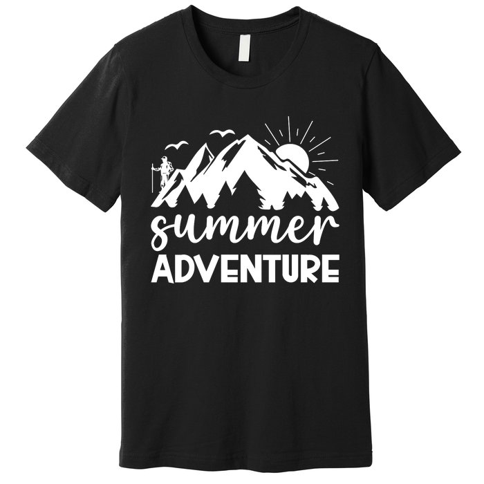 Summer Adventure Graphic Premium T-Shirt