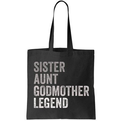 Sister Aunt Godmother Legend Auntie Godparent Proposal Bag