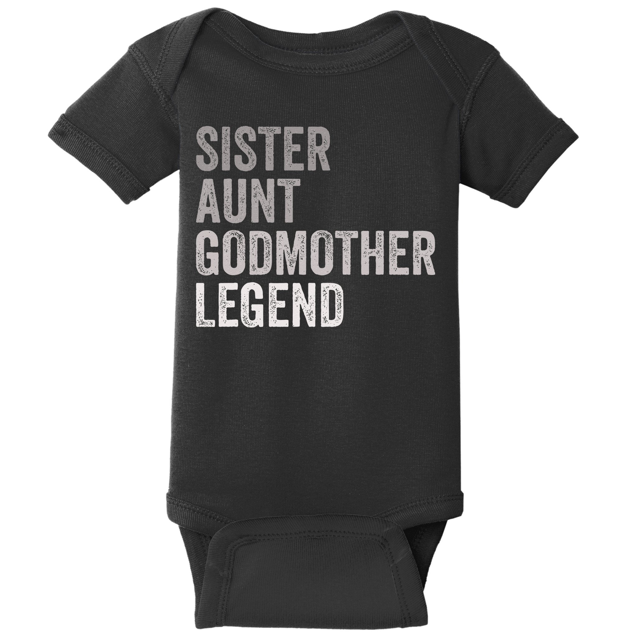 Sister Aunt Godmother Legend Auntie Godparent Proposal Baby Bodysuit