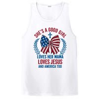 Shes A Good Girl Loves Her Mama Independence Day PosiCharge Competitor Tank