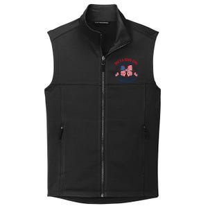 Shes A Good Girl Loves Her Mama 4th Of July Collective Smooth Fleece Vest