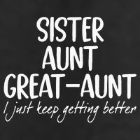 sister aunt greataunt i just keep getting better Hat